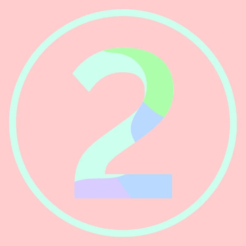 Pastel "Two" 2 - ApriNoeScor