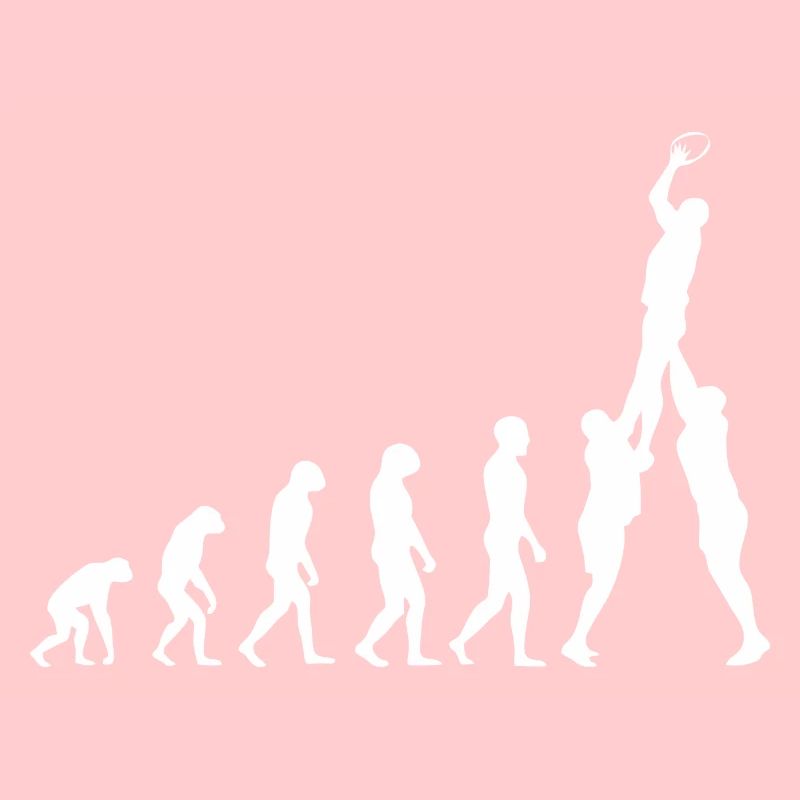 Rugby Evolution Of Man Funny Football Evolution