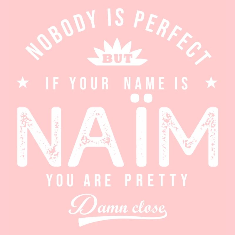 Naïm personalisiertes Geschenk Arabisch name Naïm