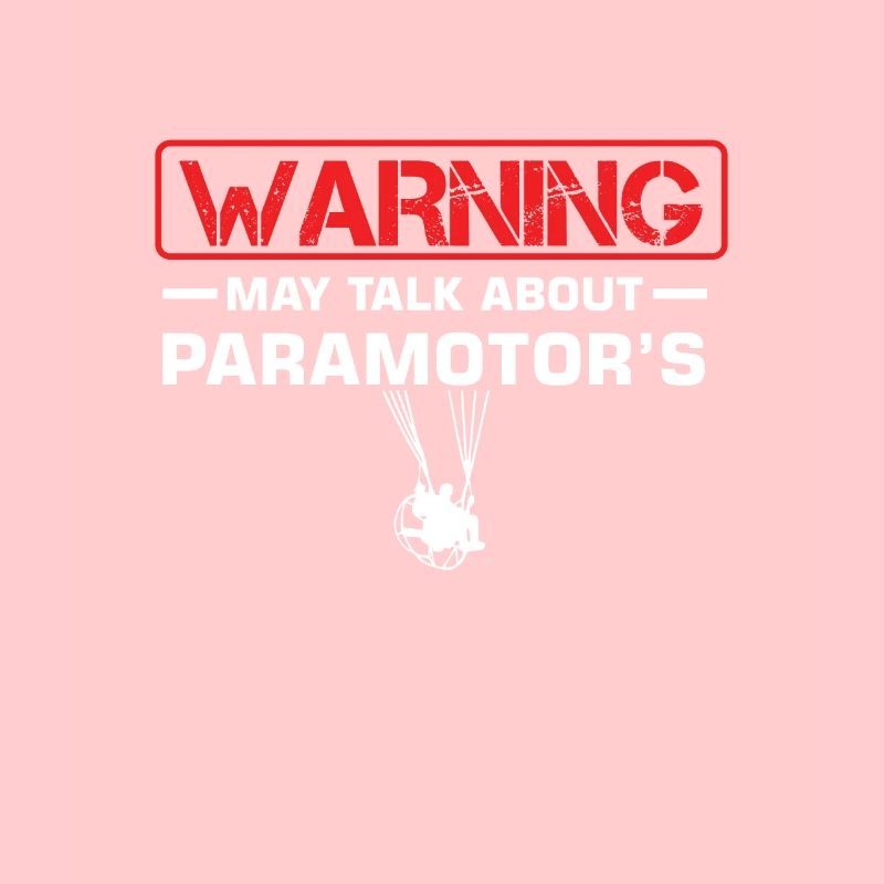 Warnung Paramotors PPG Paragliders Propeller