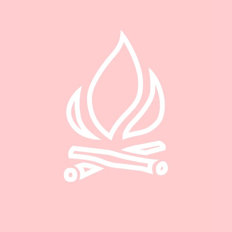 fire campfire symbol icon flame burn