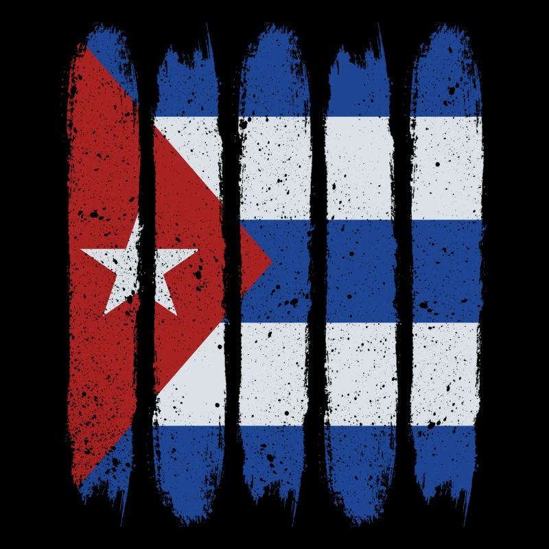 Drapeau cubain cool cadeau moderne de La Havane