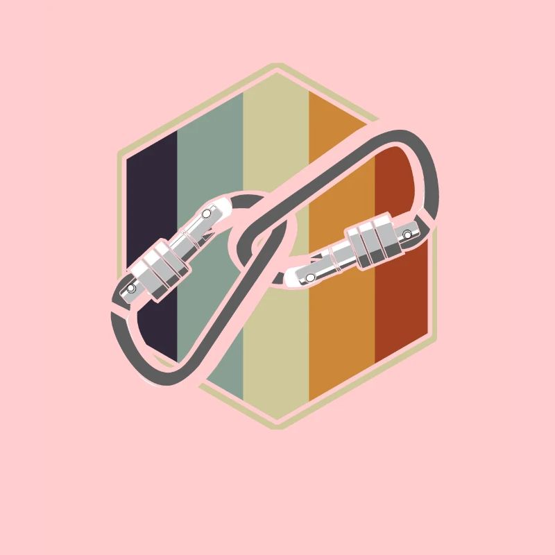 Locking Wanderer Kletterer Schäkel Metallschleife Geschenk