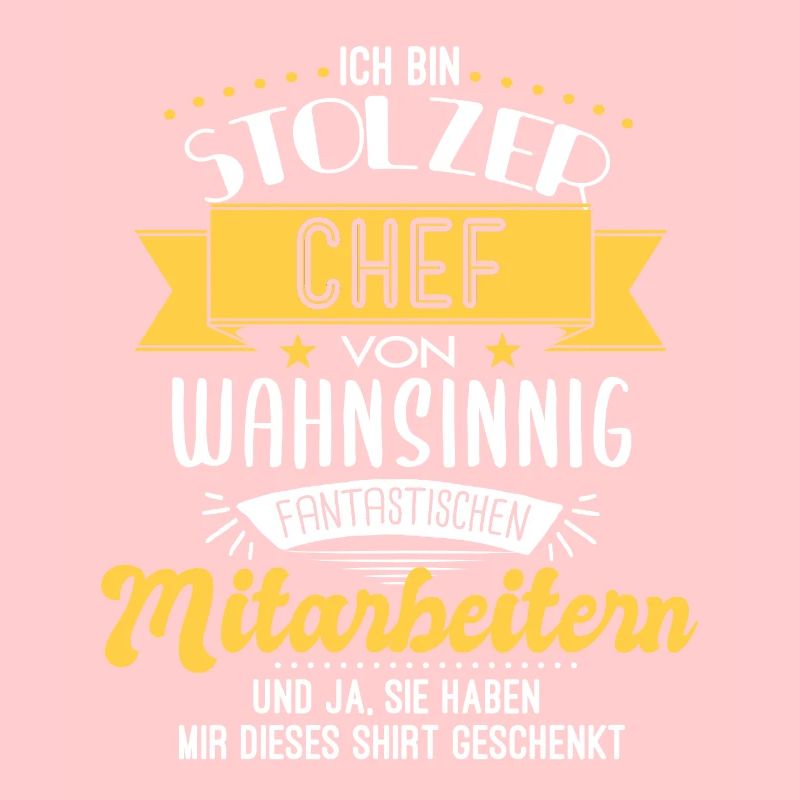 Stolzer Chef Mitarbeiter Team Geschenk