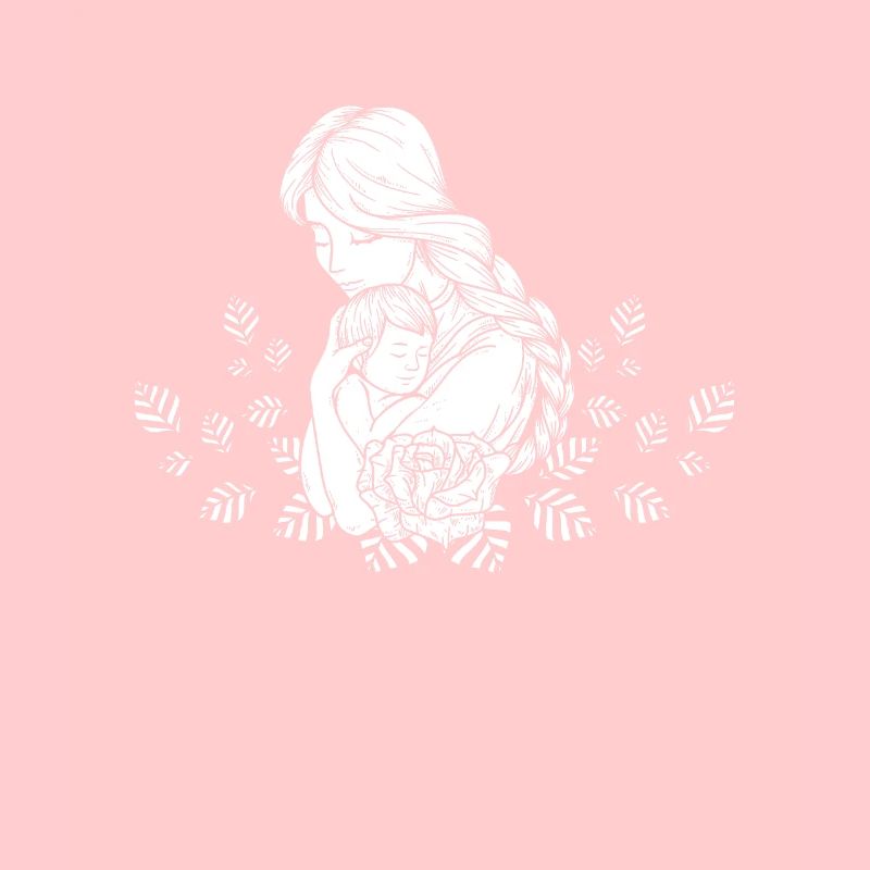 Mutter und Baby schöne Mutter Tagesgeschenk