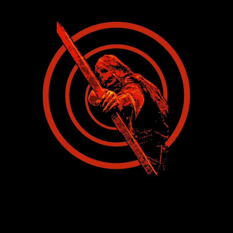 Archer avec arc et flèche