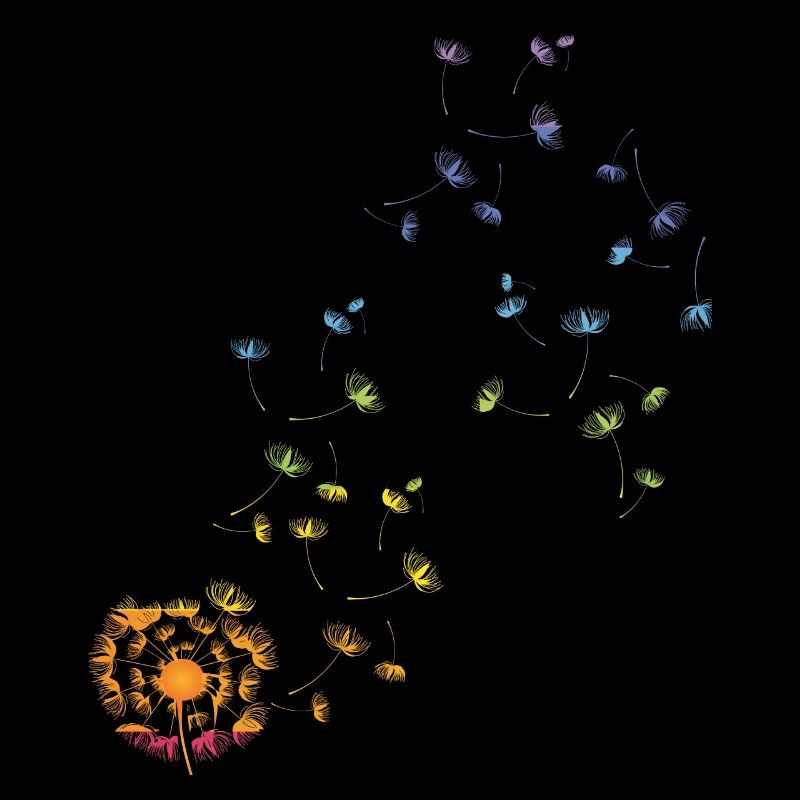 Pusteblume Blume des Lebens Löwenzahn Chakra