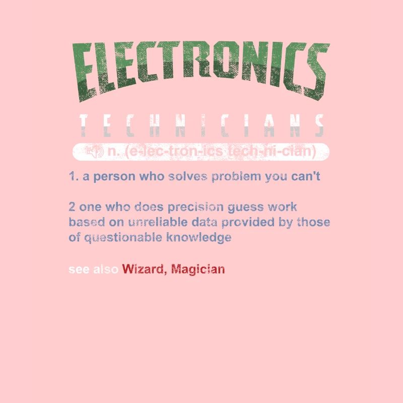 Cadeau technique de techniciens en électronique