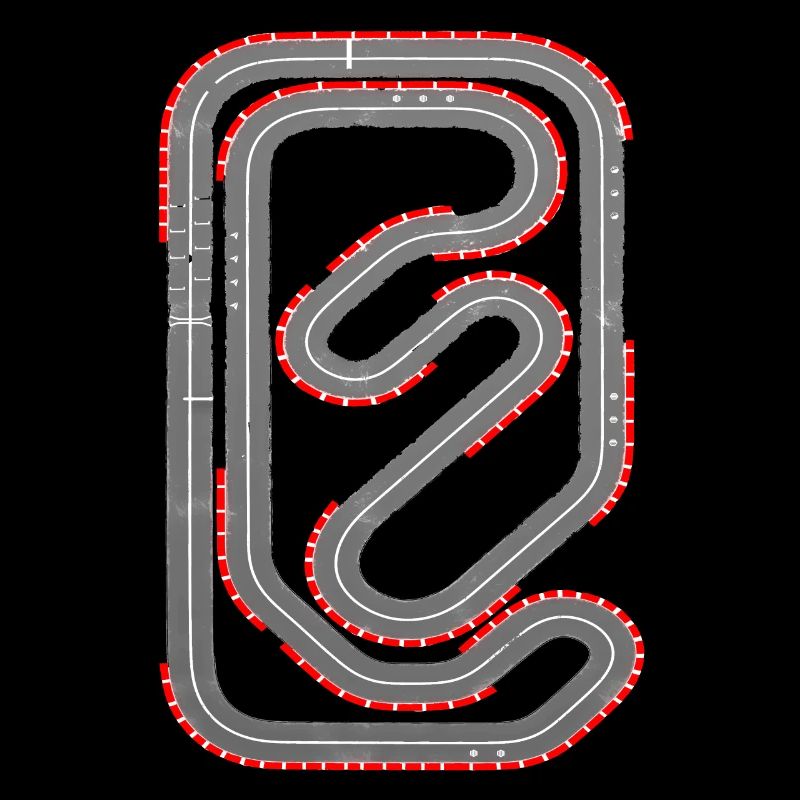 Tapis de jeu de course dos de massage