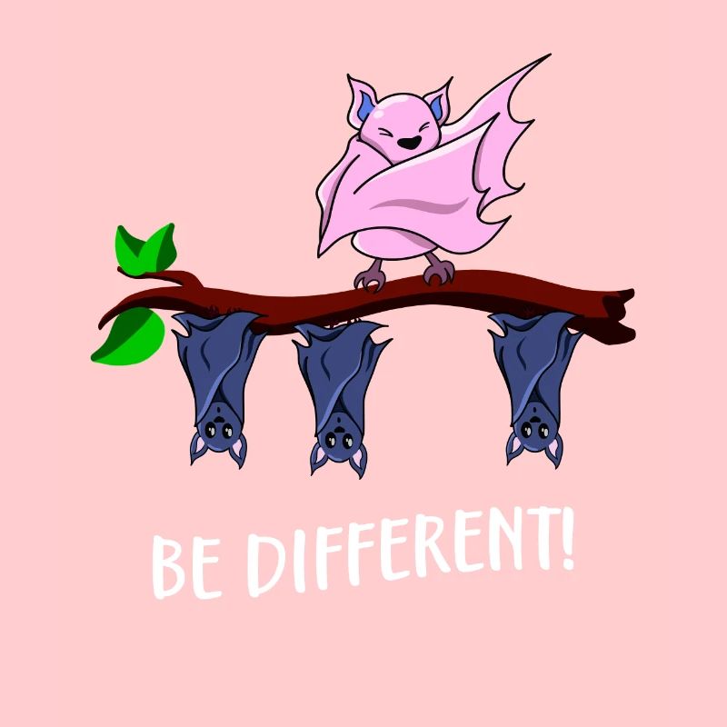 Soyez différent drôle Dabbing Bat Fun