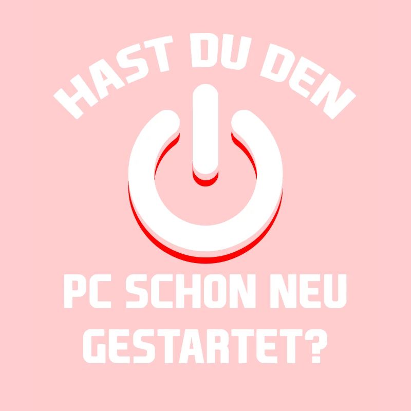 Neustart IT-Abteilung Administrator Geschenk