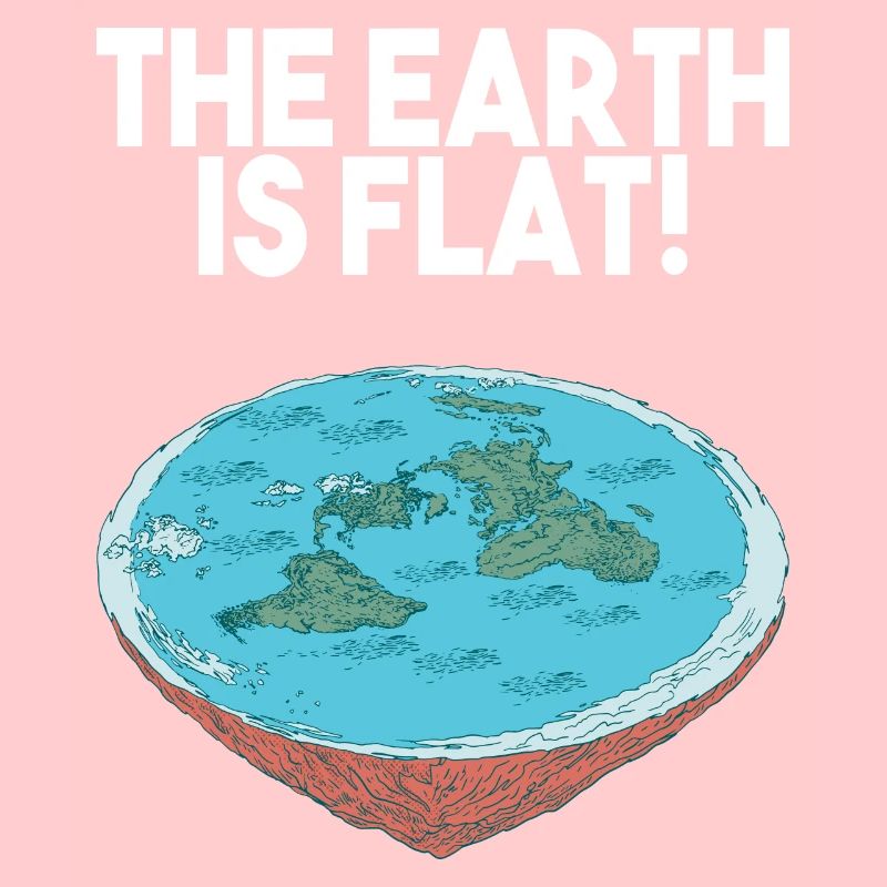 Flatearth Climate Change Nerd Anti-Vaccination Gift