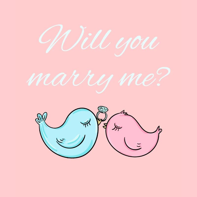 Wedding proposal