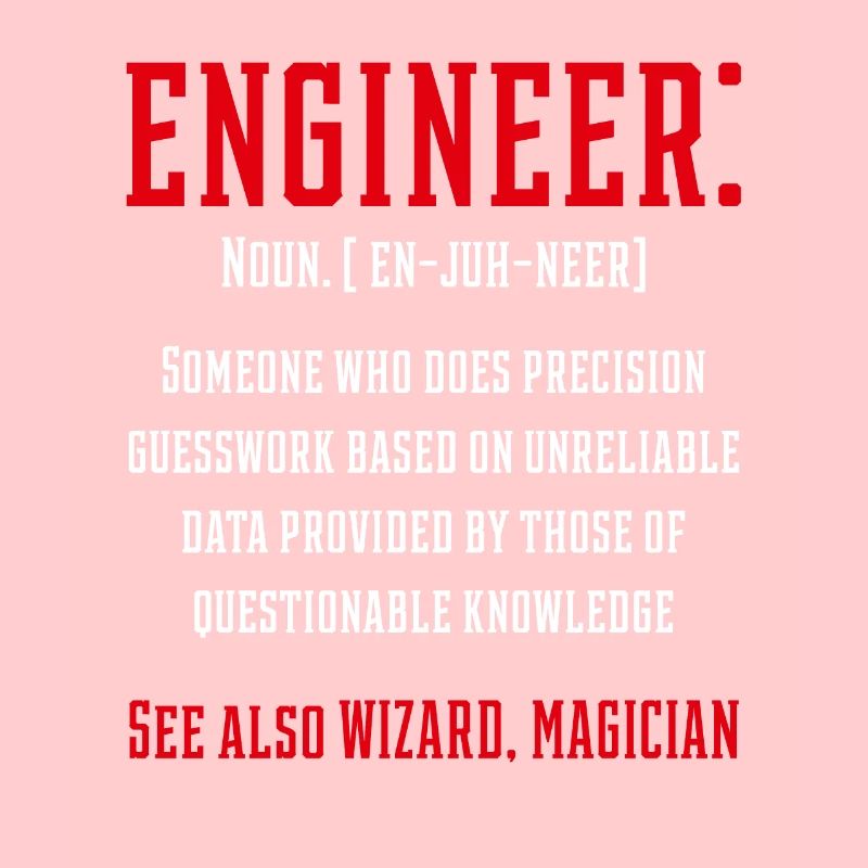 Engineer Funny Definition - Jobs Gift Occupation