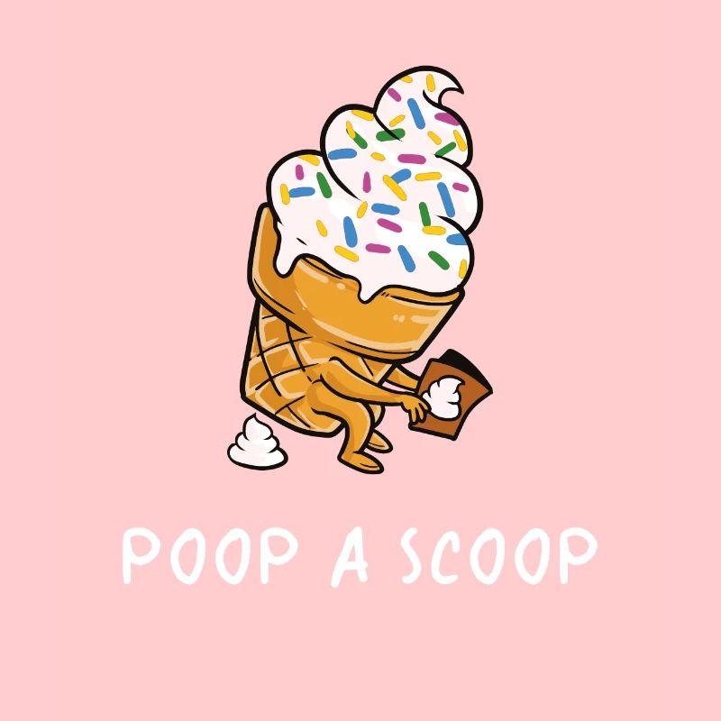 Lustiges Eiscreme Eis Eiskreme Speiseeis