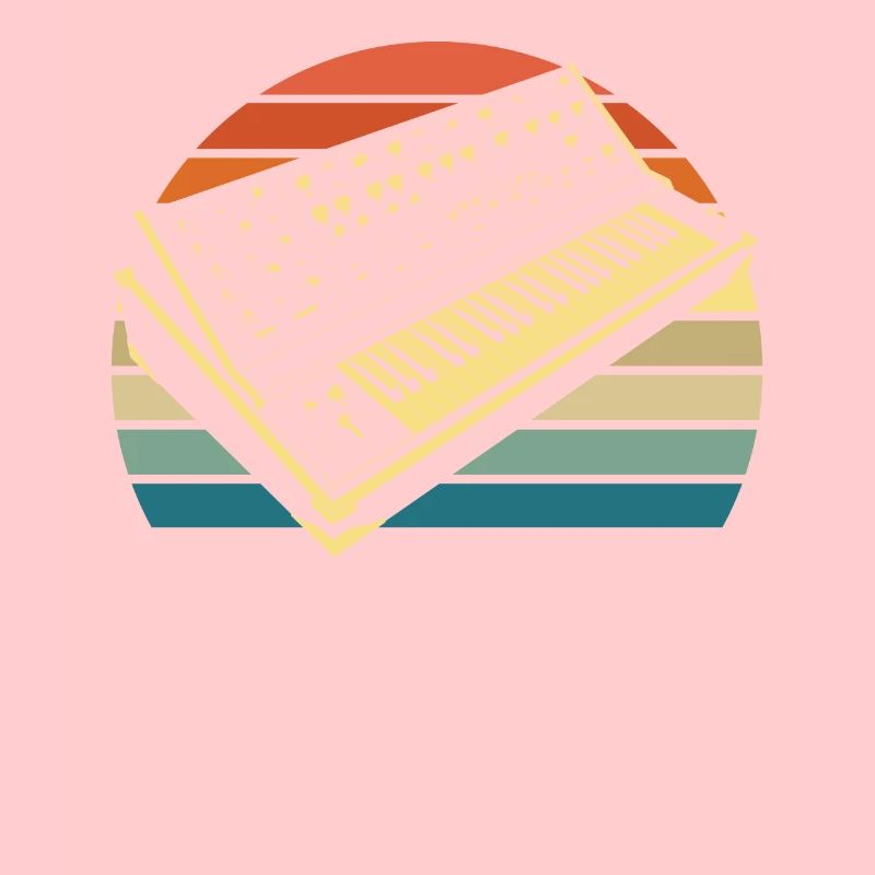 Analog Retro Synthesizer Geschenk