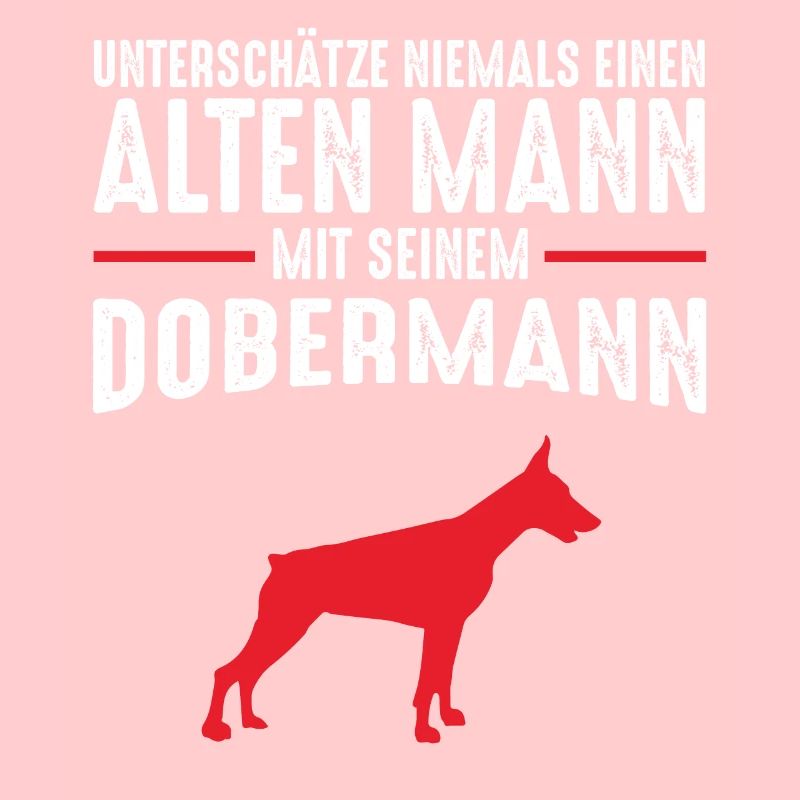 Dobermann Männer Rentner Geschenkidee