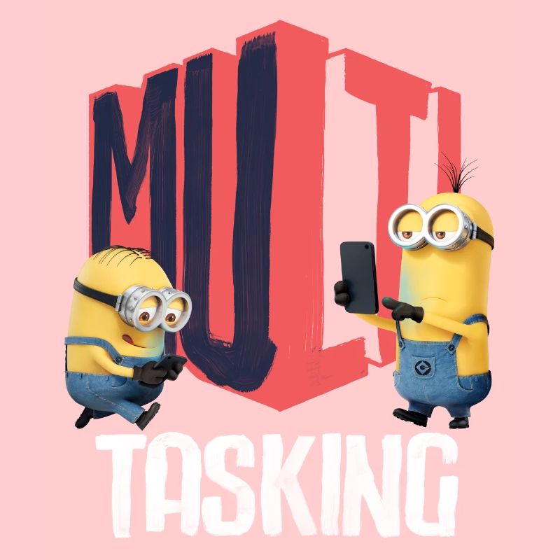Minions Dave And Kevin Multitasking