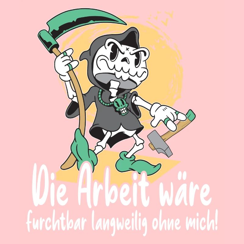 Sensenmann mit Werkzeug