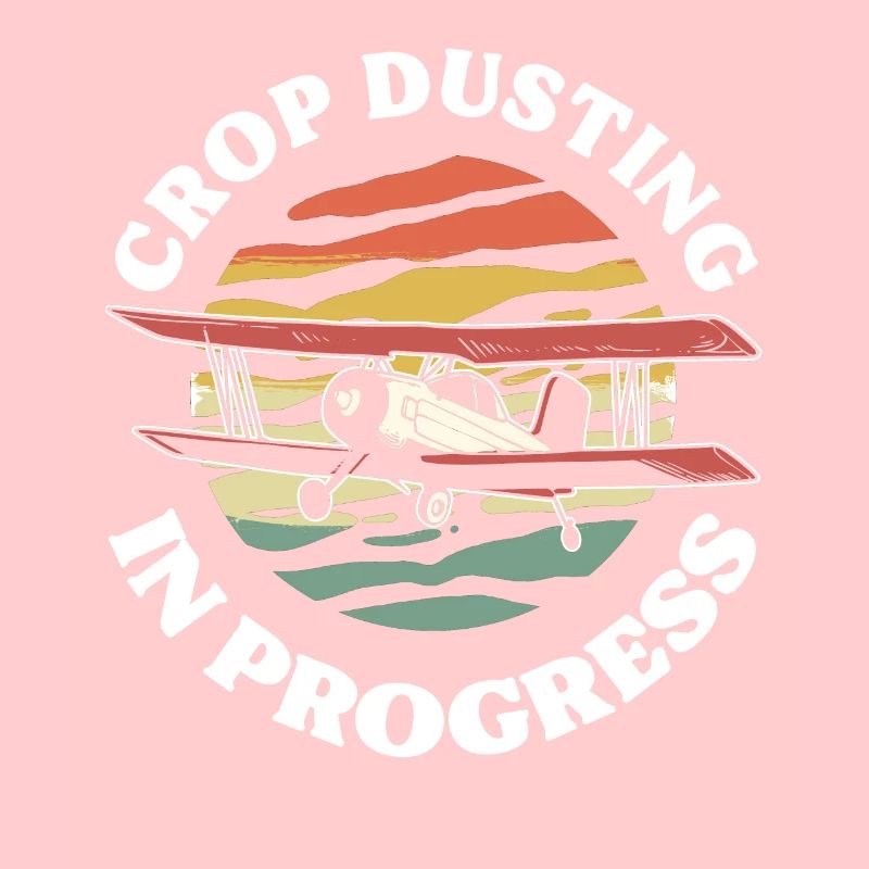 Crop Dusting In Progress Crop Duster