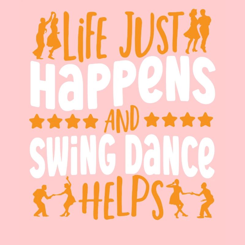 Das Leben passiert einfach und Swing Dance hilft