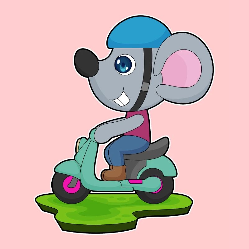 Maus Motorroller