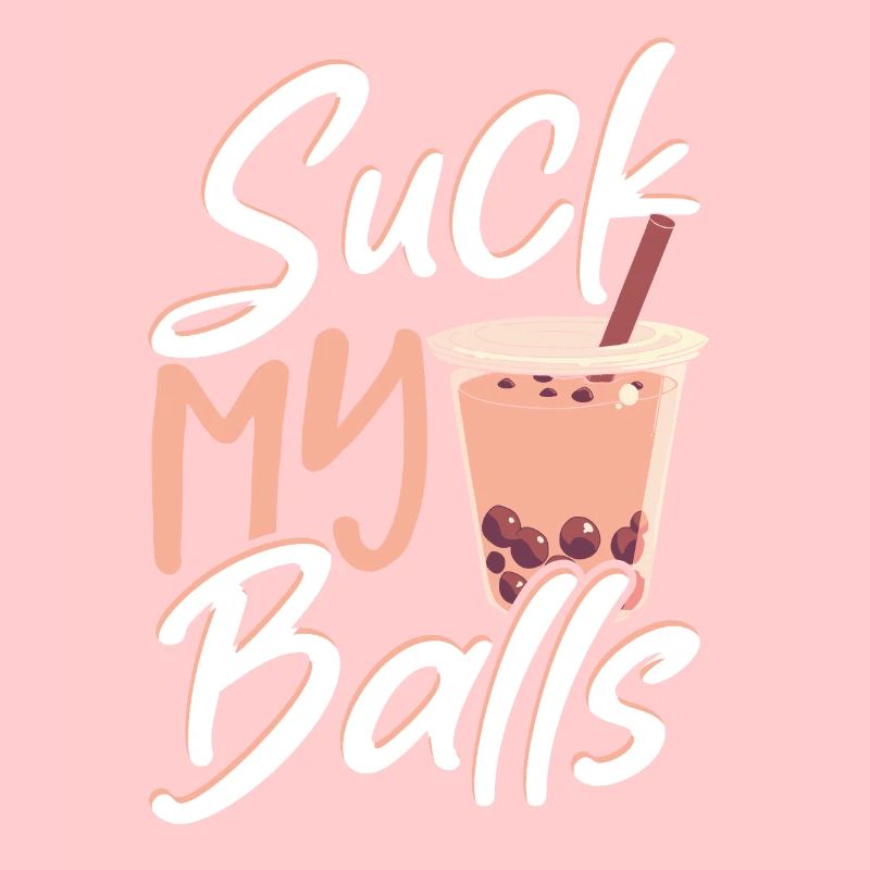 Boba-Tee Tee mit Matcha-Geschmack Boba-Tee-Shirt