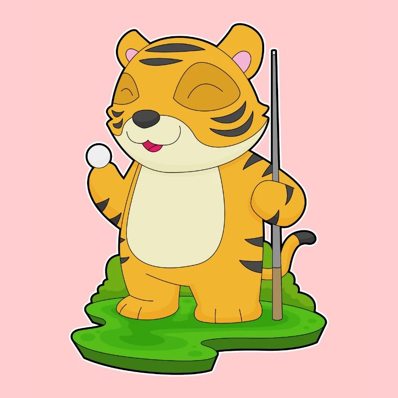 Tiger Billiard Queue