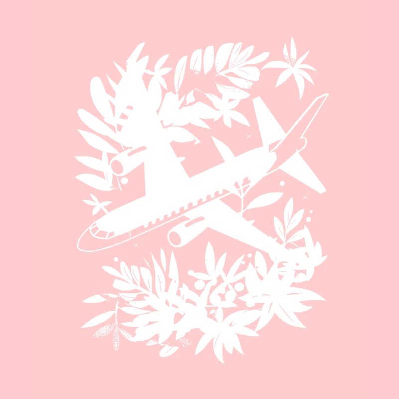 Style de bande dessinée d’avion