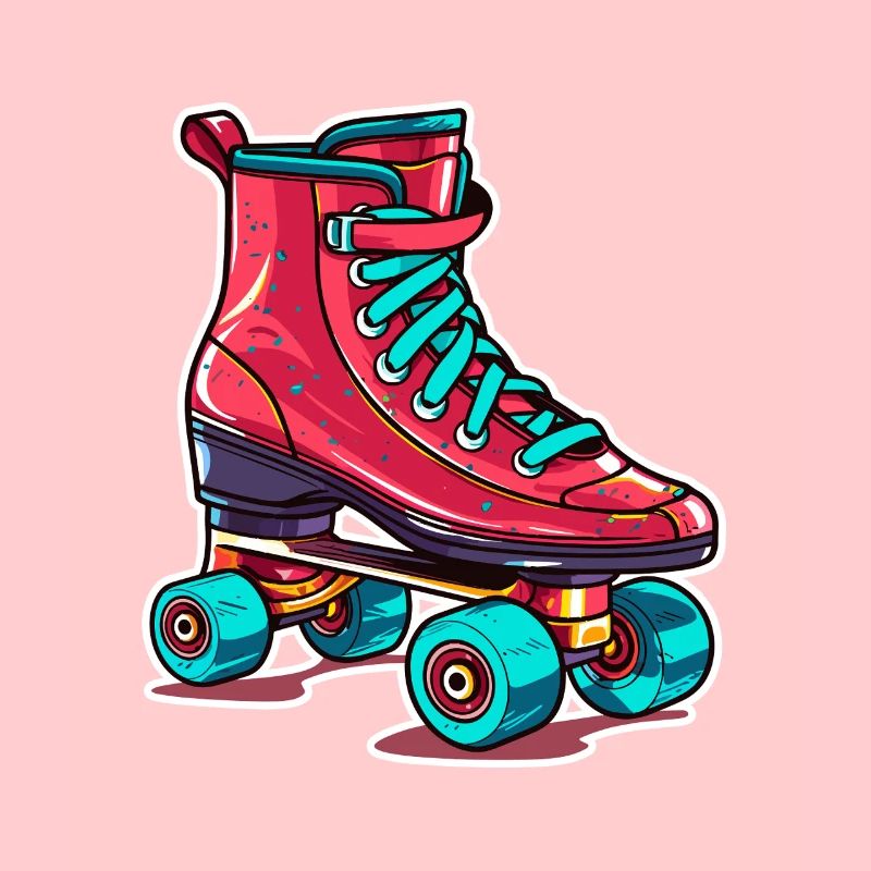 Rollerskates Grafik