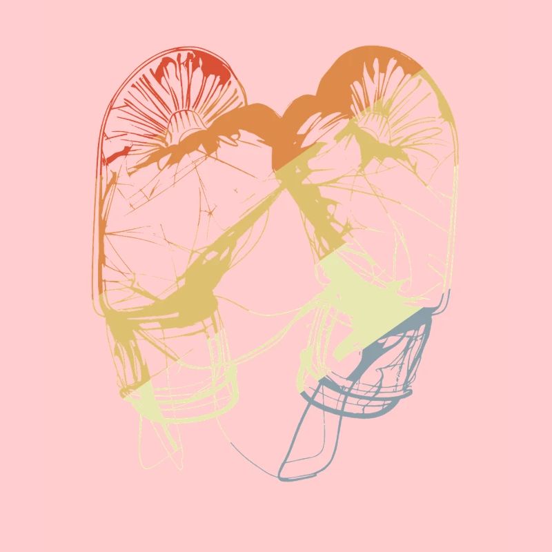 Gants de boxe rétro