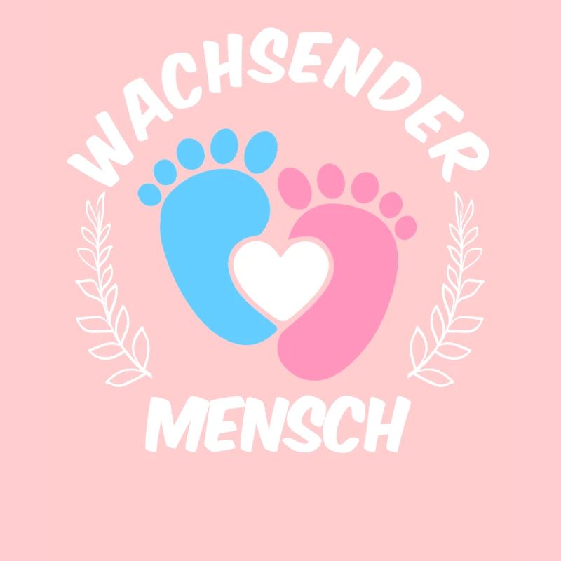 Werdende Mutter WACHSENDER MENSCH Lustig