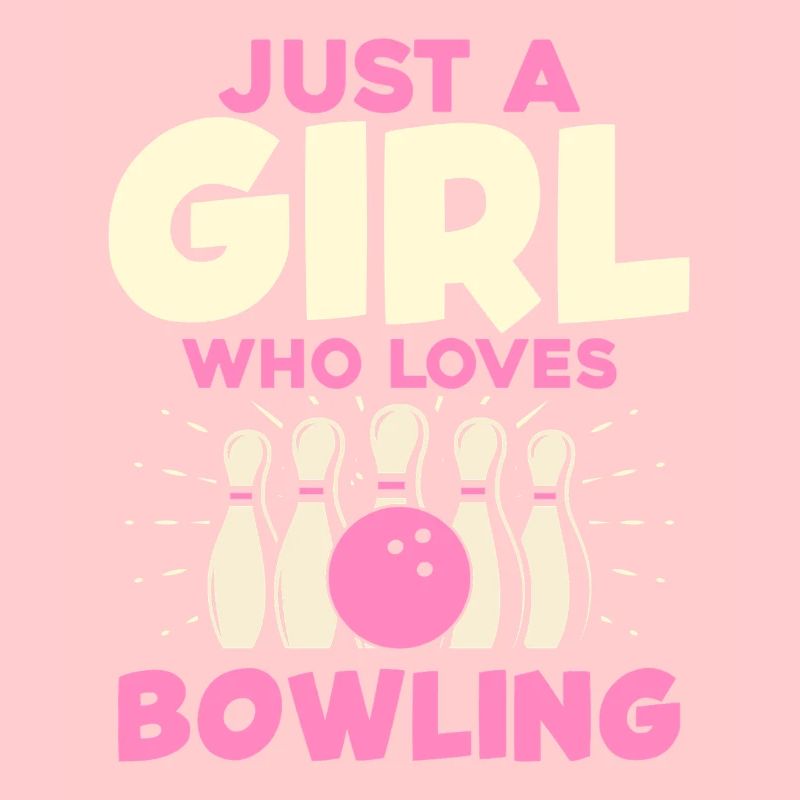 Nur ein Mädchen liebt Bowling