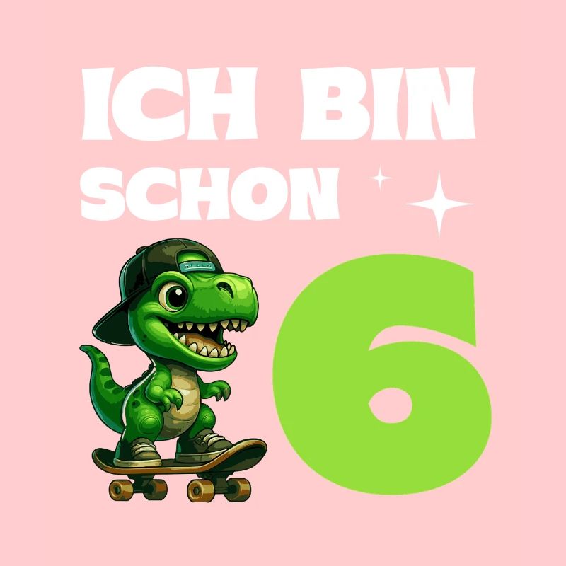 Dino T-Rex 6 Jahre Geburtstag Geschenk