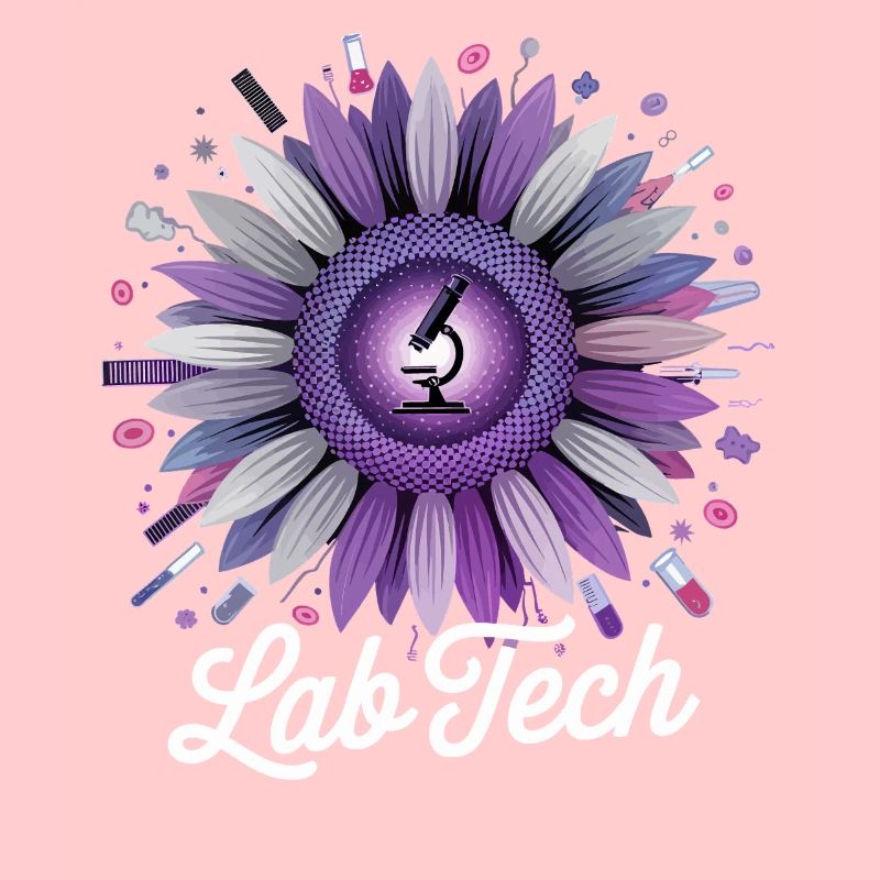 LabTech Sonnenblume Mikroskop