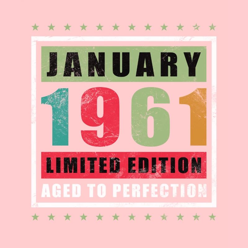 65th Birthday Original January 1961