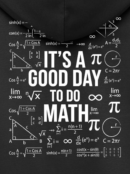 Es un buen día para hacer matemáticas – Mathe Geek Design