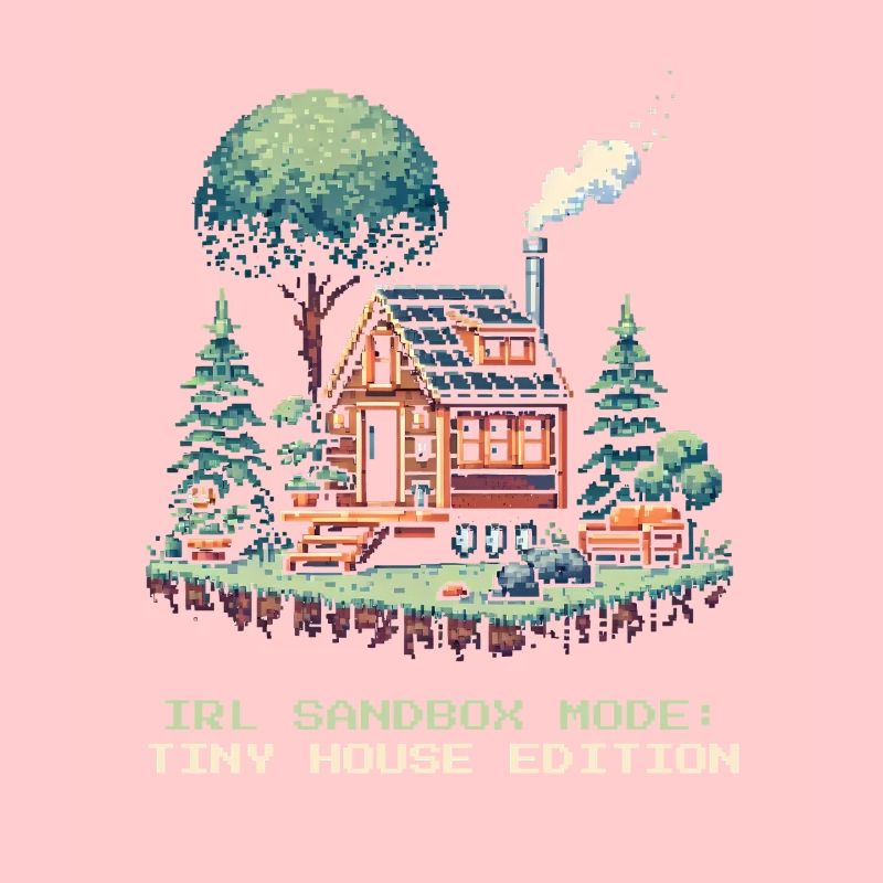 Mode bac à sable IRL | Mode de vie dans les maisons miniatures
