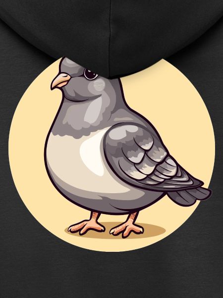 Gentle dove in a circle
