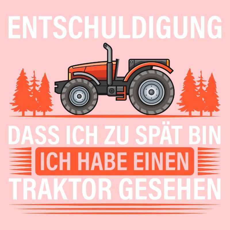 Ich habe einen Traktor gesehen