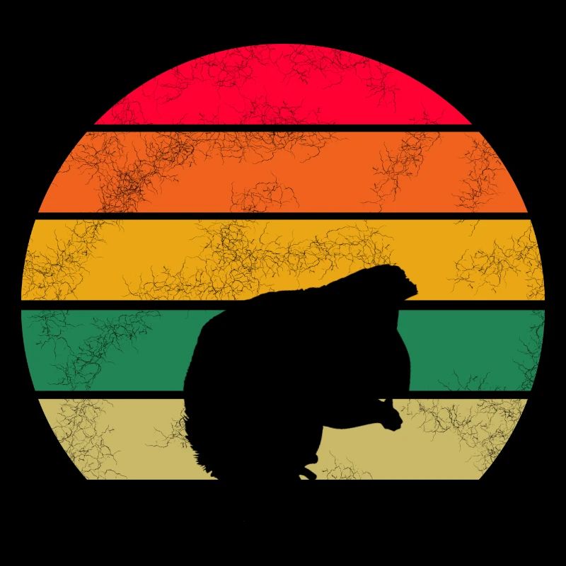 Retro Eichhörnchen
