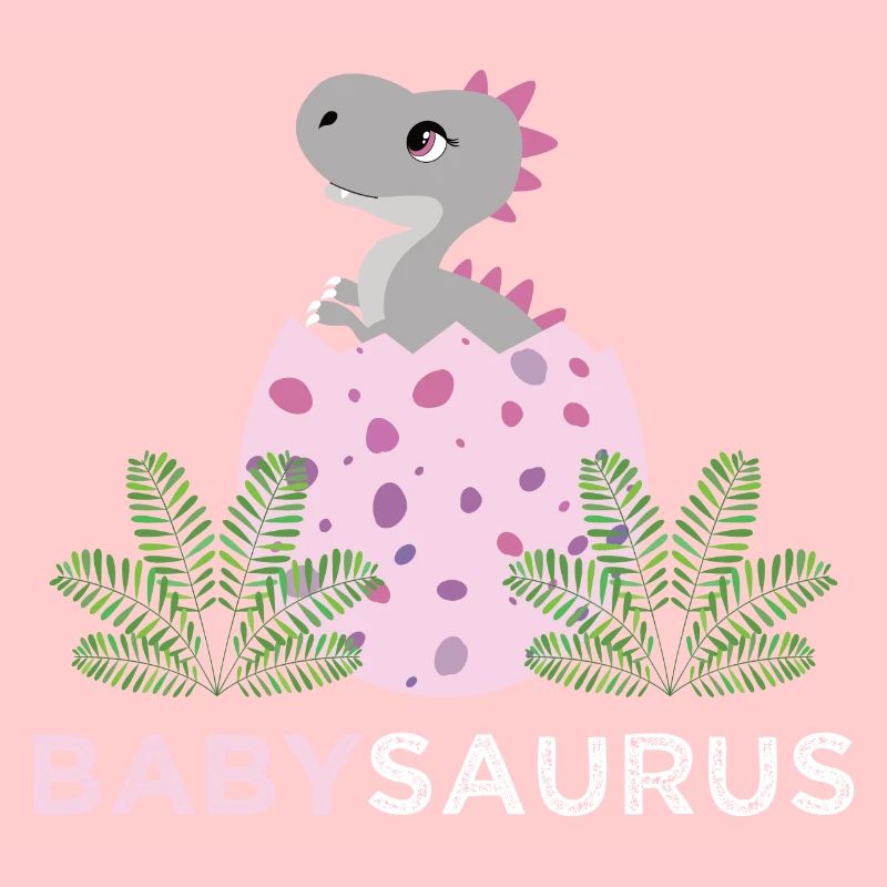 Babysaurus fille T-Rex éclos œuf dinosaure