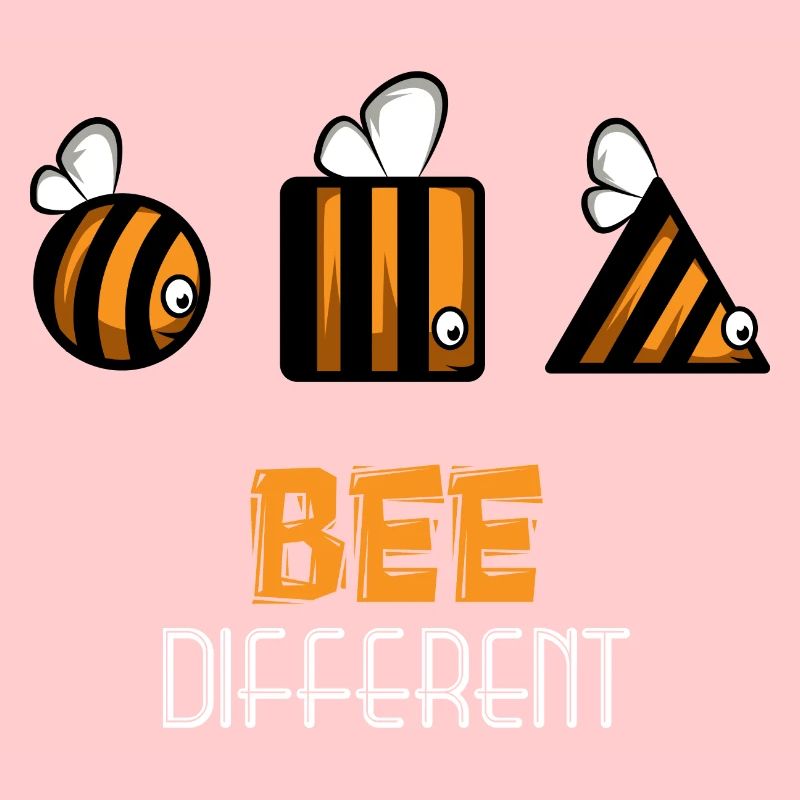 Bee Different Unterschiedliche und einzigartige Ge