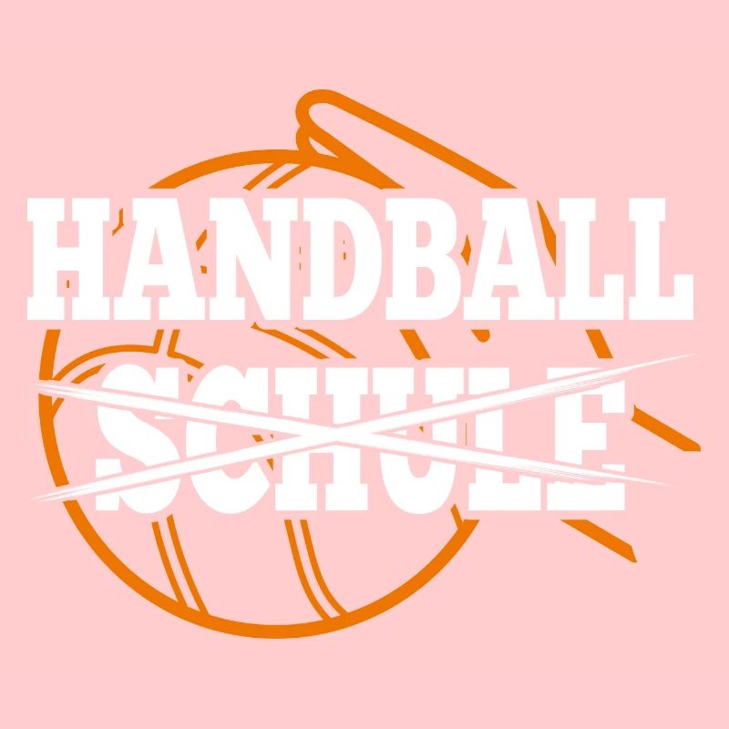 Idée cadeau de joueur de handball au lieu d’école