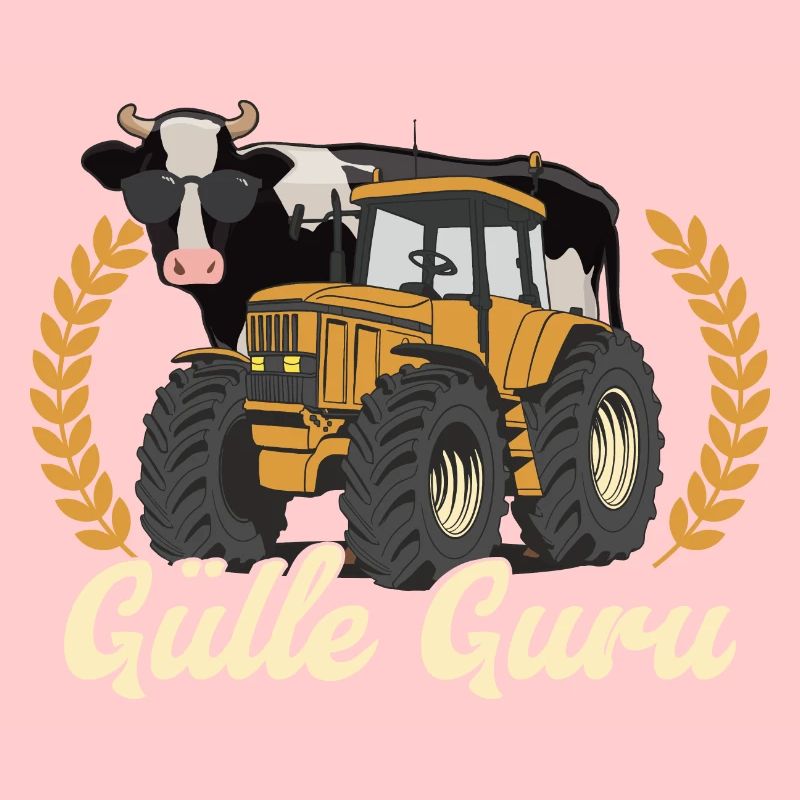Gülle Guru Traktor Landwirt Bauer Geschenk
