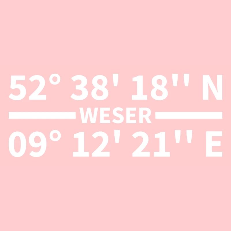 Coordonnées de la Weser