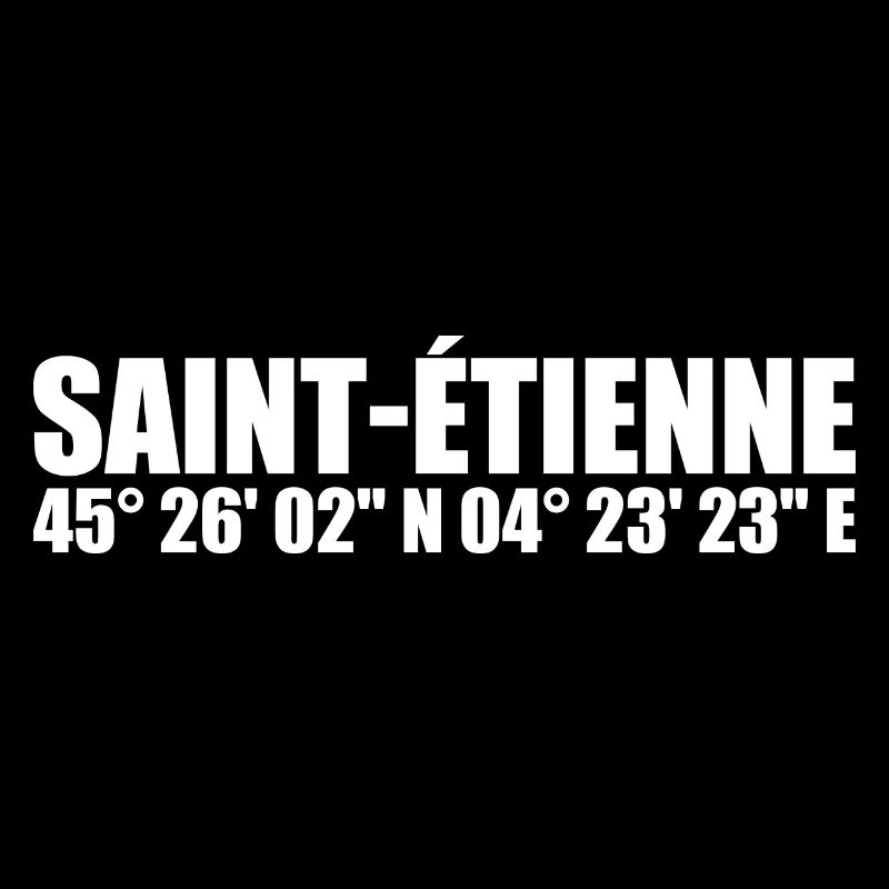 Coordonnées de Saint-Étienne