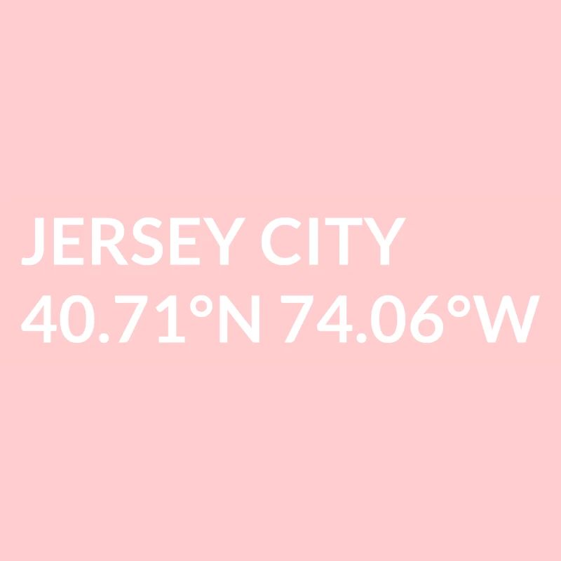 Jersey City, New Jersey, USA Coordinates