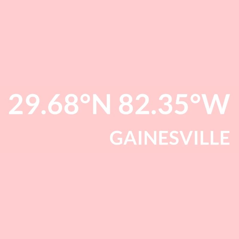 Gainesville, Florida, United States Coordinates
