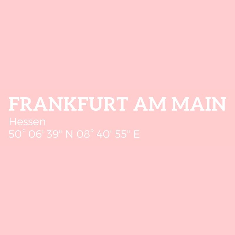 Frankfurt am Main Hesse coordinates